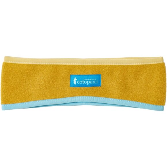 NEW Cotopaxi Unisex Teca Fleece Headband in Amber 925 1s1 - Picture 3 of 3